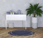 3inches x 5inches Ocean Coastal Bordered Area Rug