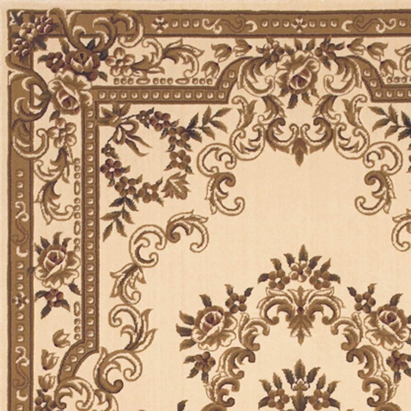 5inchesx7inches Ivory Hand Woven Jute And Wool Indoor Area Rug