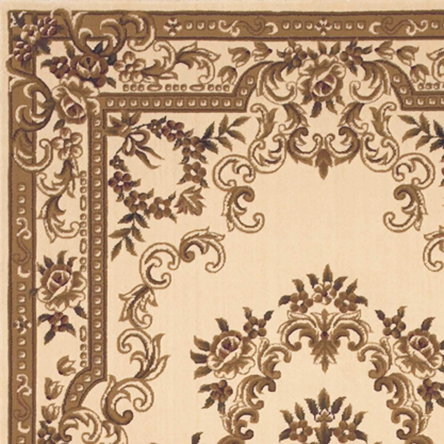 5inchesx7inches Ivory Hand Woven Jute And Wool Indoor Area Rug
