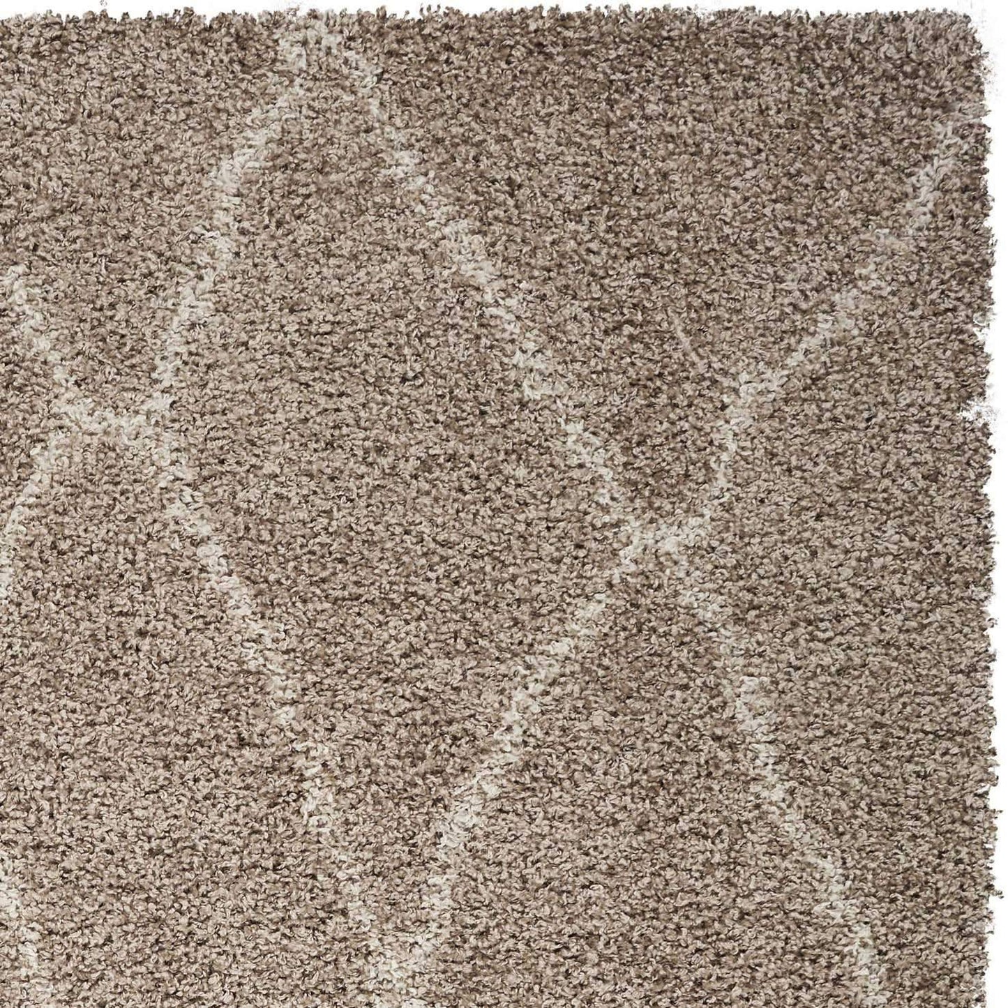 94" X 126" Sand Polypropylene Rug