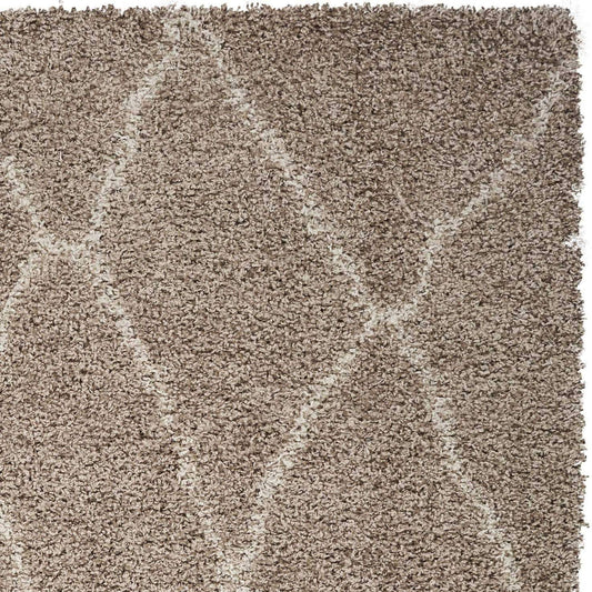 94" X 126" Sand Polypropylene Rug
