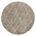 94" X 126" Sand Polypropylene Rug
