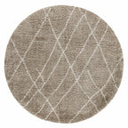 94" X 126" Sand Polypropylene Rug