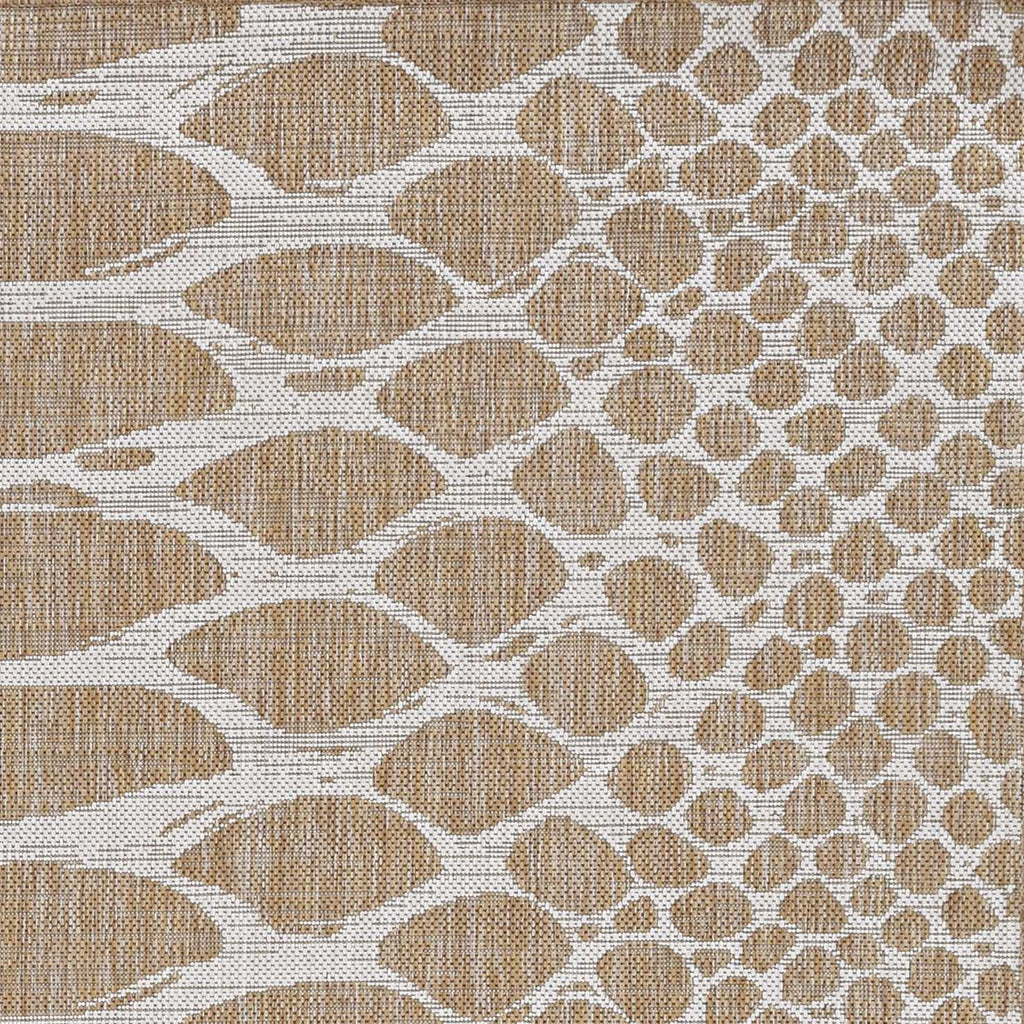 5inches x 8inches Natural Animal Print Area Rug