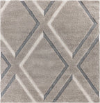 91" X 130" Ivory  Polypropylene Rug