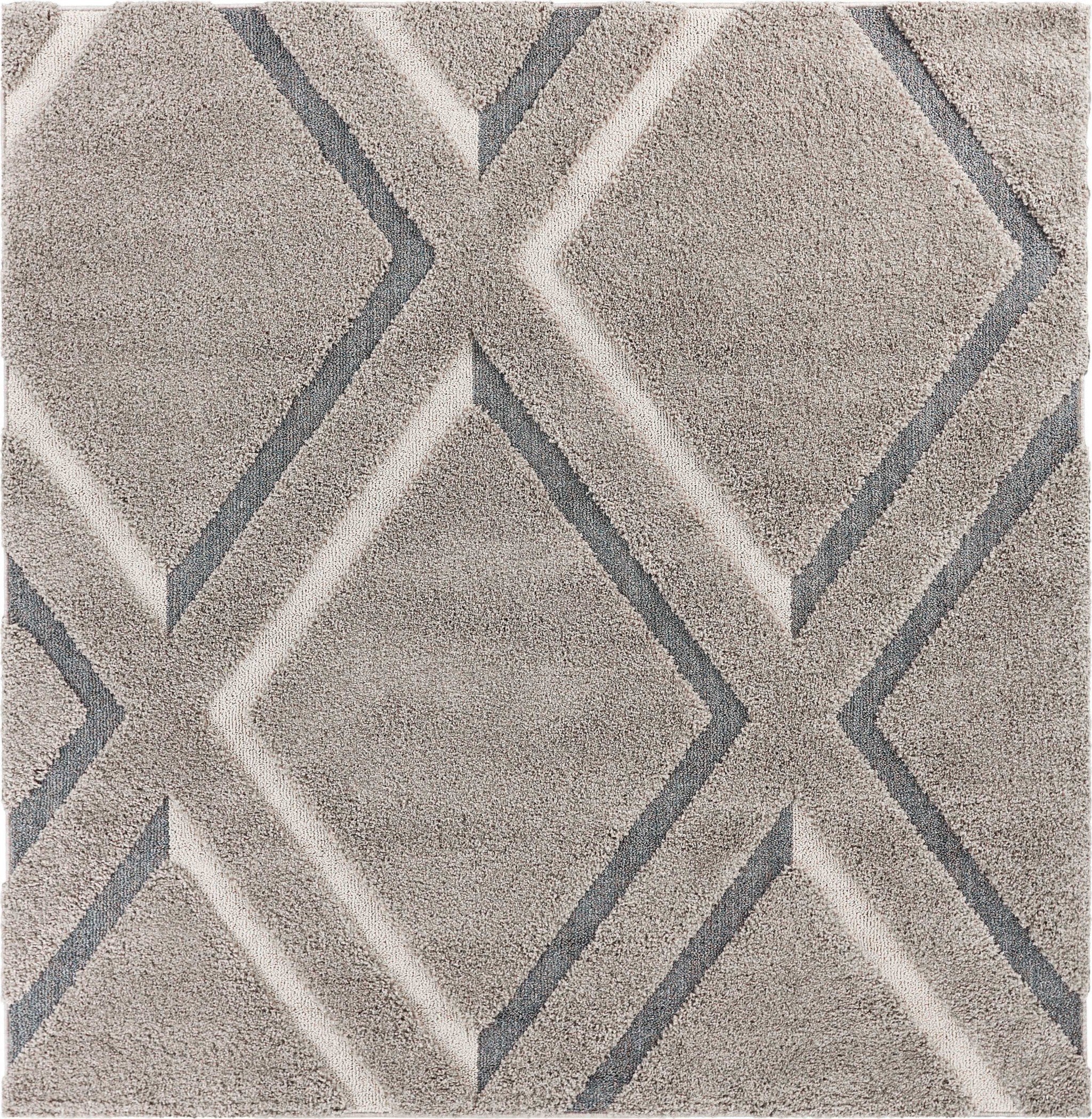 91" X 130" Ivory  Polypropylene Rug
