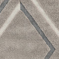91" X 130" Ivory  Polypropylene Rug