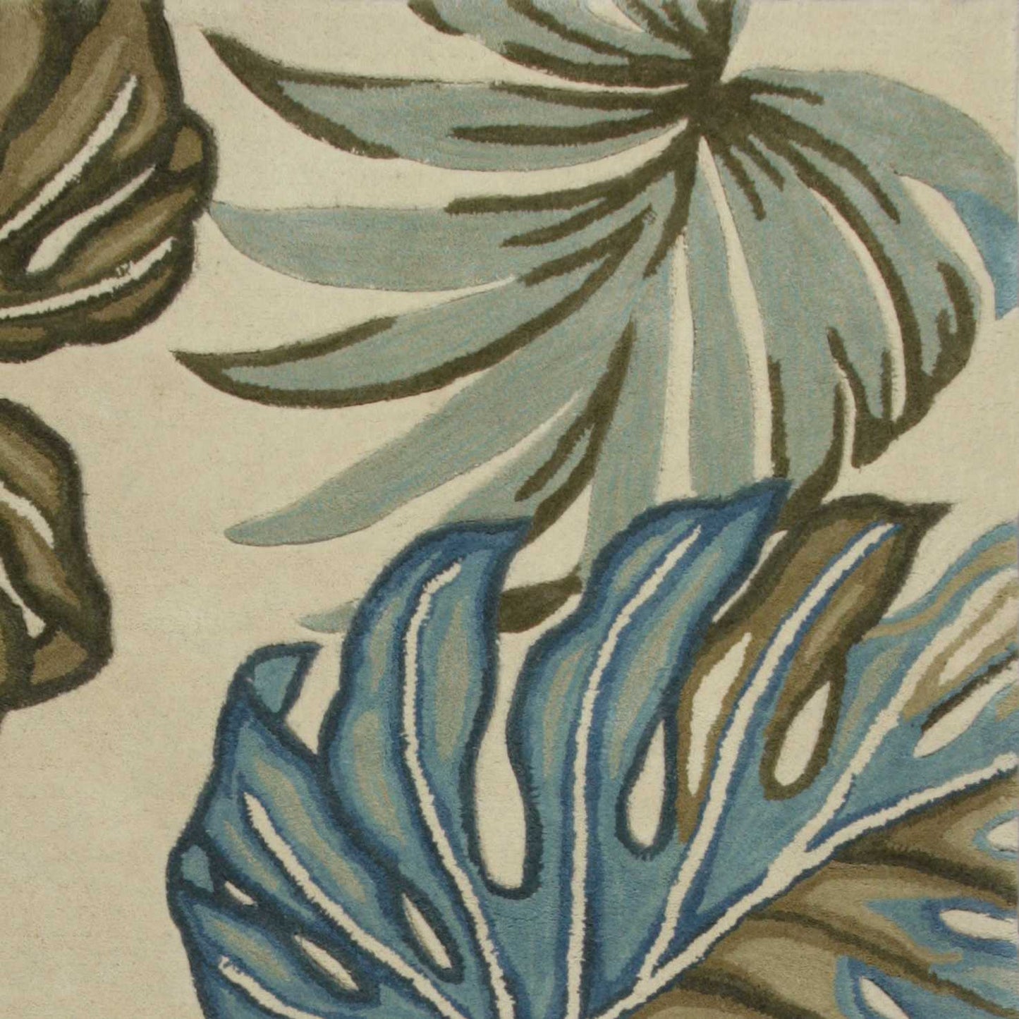 63 X 99 Ivory  Wool Rug