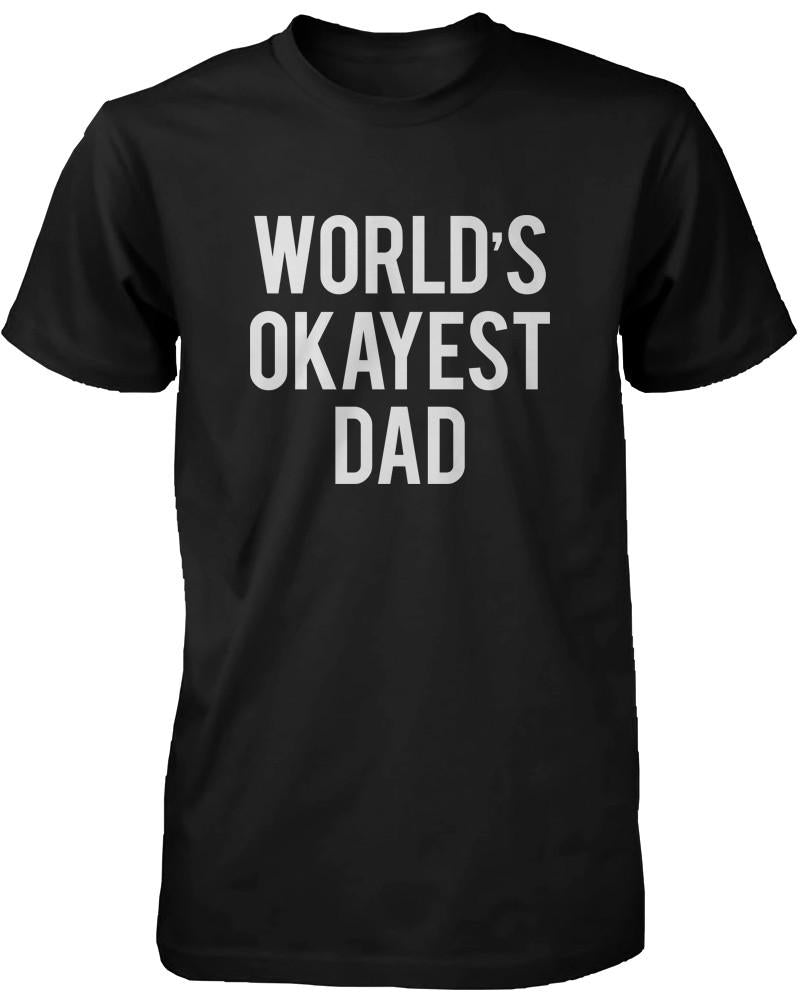 Men's Funny Graphic Statement Black T-shirt -