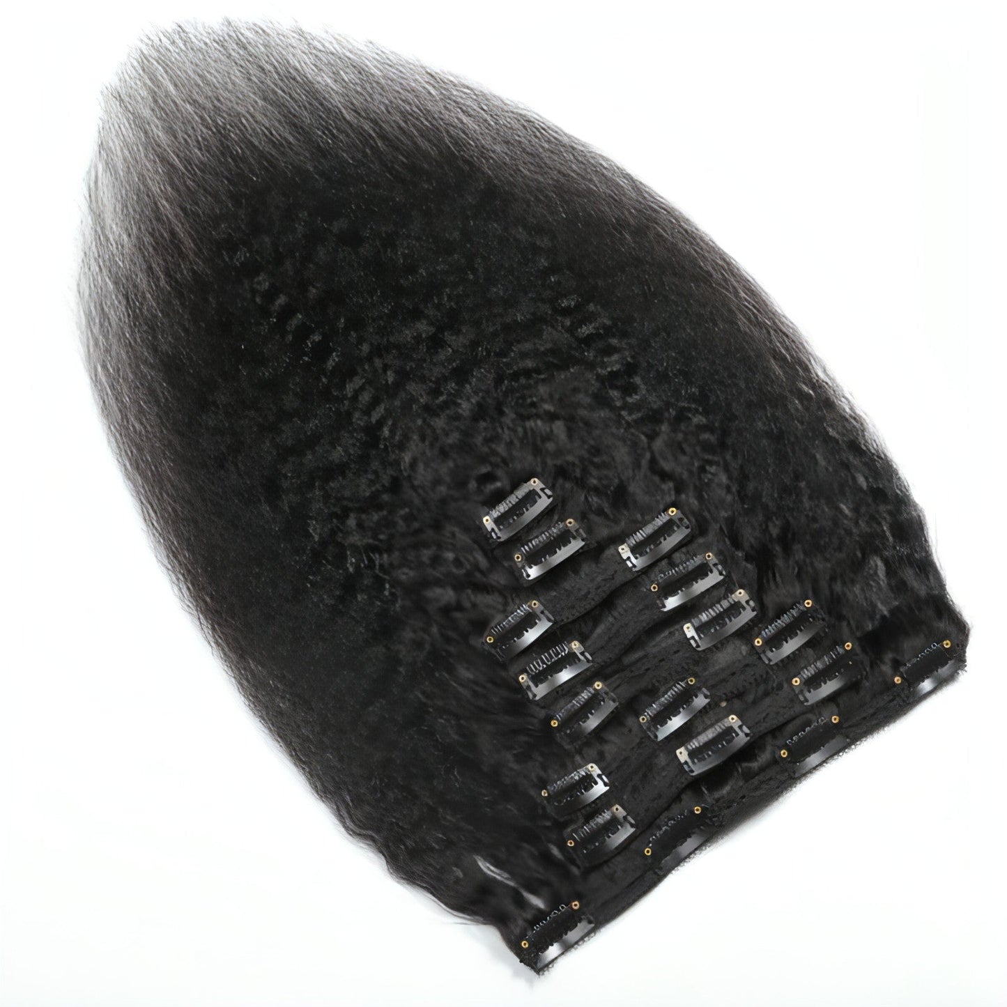 LuxeWave™ Natural Kinks – Clip-In Hair Volume, Redefined