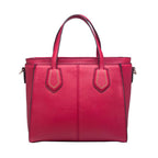 Maria Carla Women's Fashion Luxury Leather Handbag, Smooth Leather