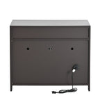 Hidden Cat Litter Box Furniture with Storage Bench , Wooden Pet House