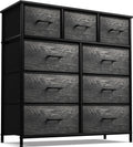 Faux Wood Dresser 9 Drawers For Bedroom Furniture Storage