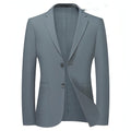 Men's Summer Thin Suit Men's Casual Fashion Business Light Ice Silk