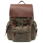 High Quality Fashion Canvas Backpack For Young Men