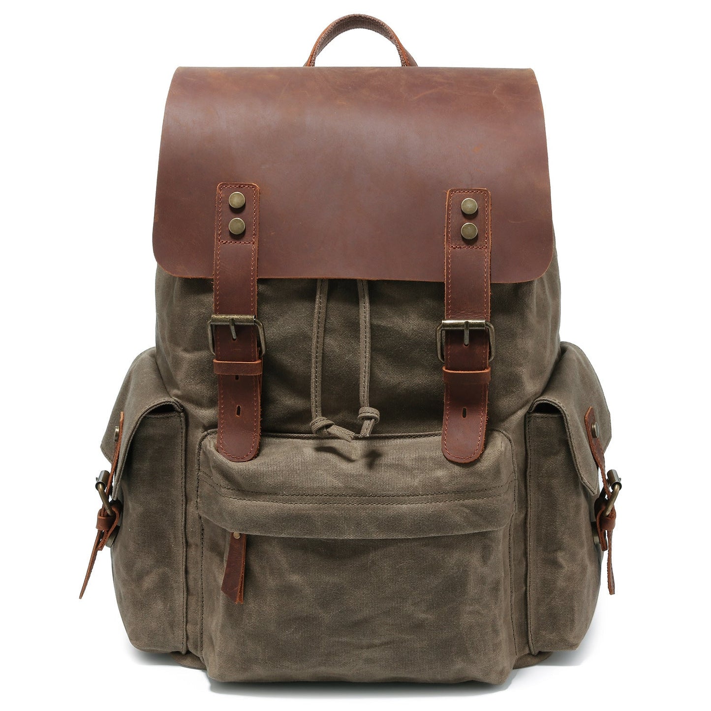 High Quality Fashion Canvas Backpack For Young Men