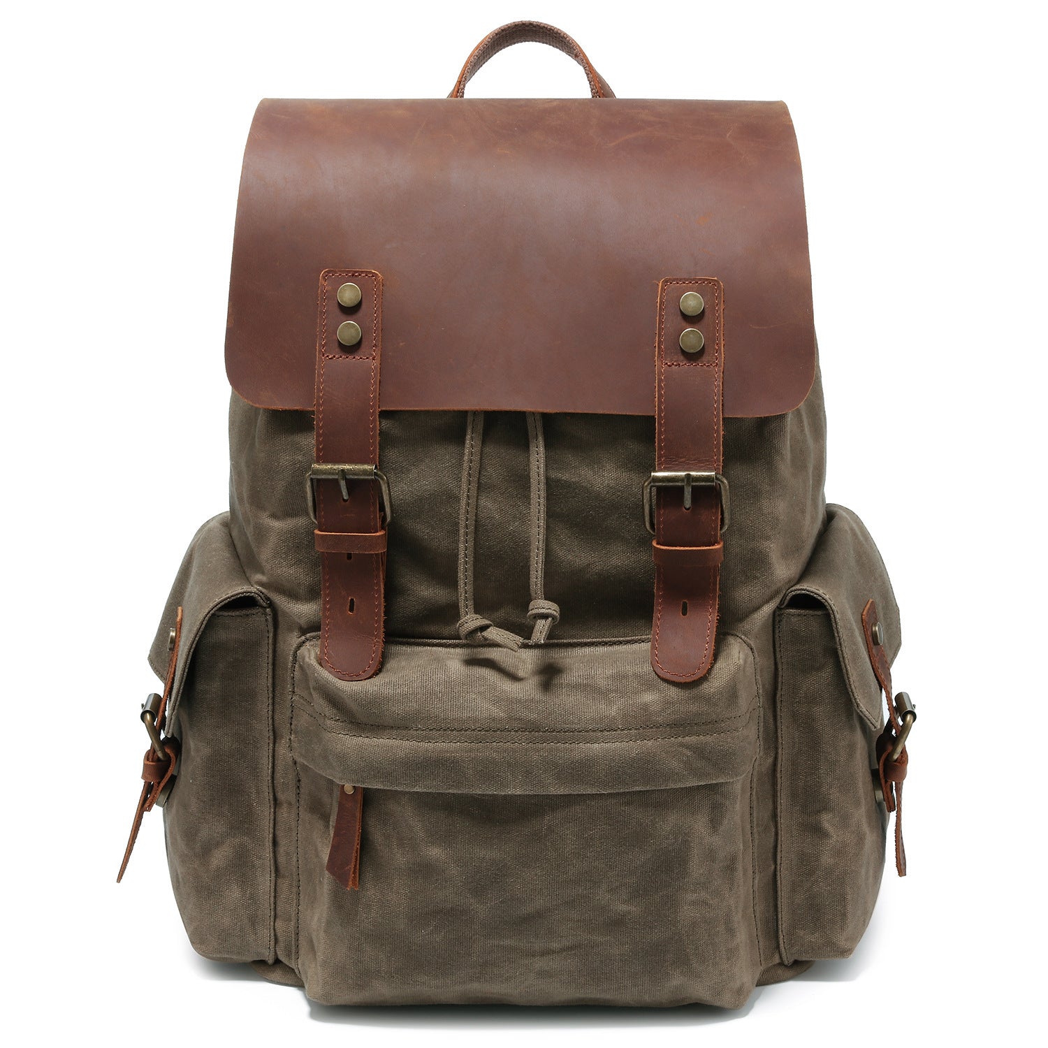 High Quality Fashion Canvas Backpack For Young Men