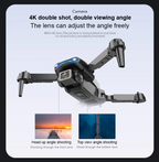 Drones Quadcopter 5G 4K GPS Drone X Pro with HD Dual Camera WiFi FPV
