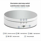 360° Electric Motorized Rotating Display Stand Jewelry Photography