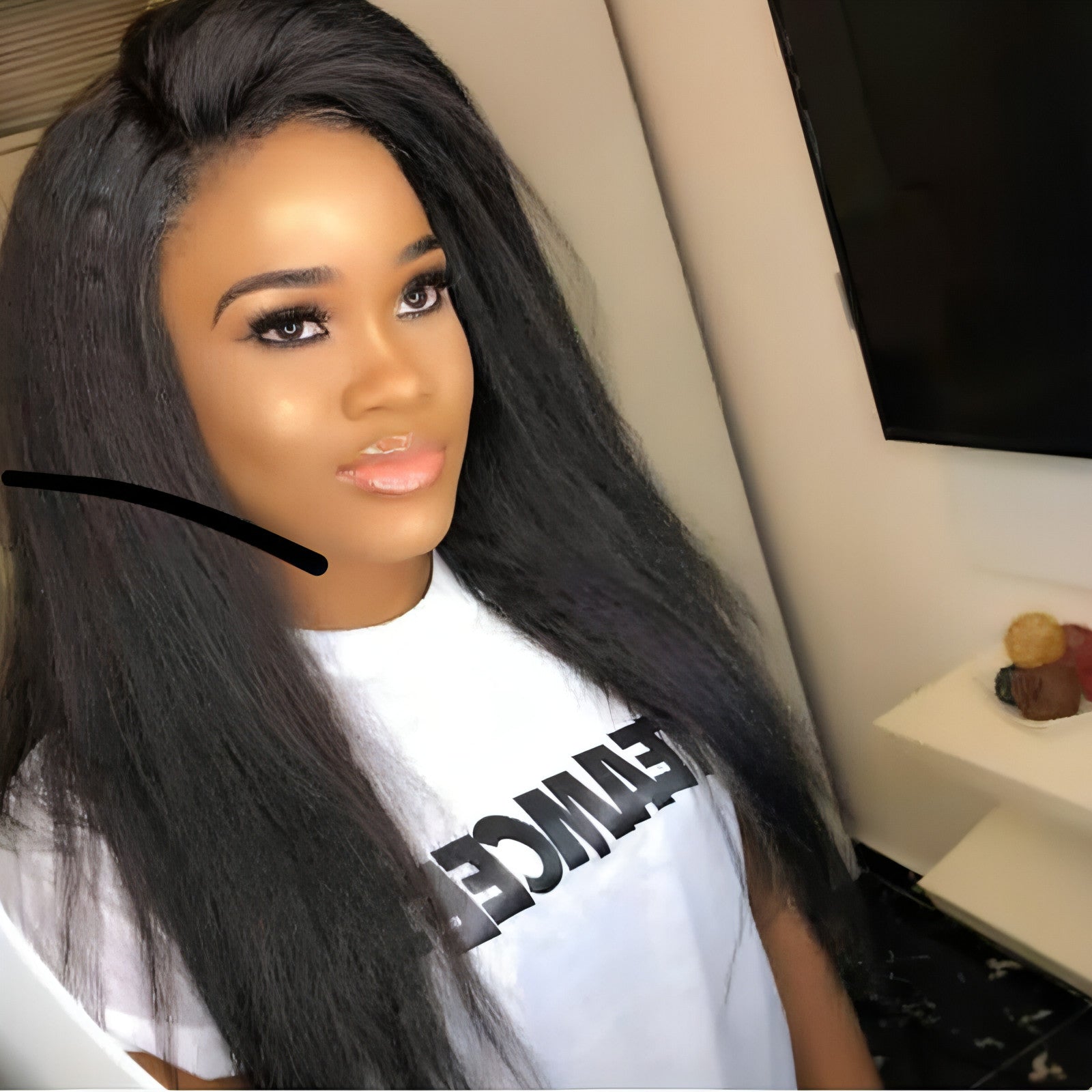 LuxeWave™ Natural Kinks – Clip-In Hair Volume, Redefined