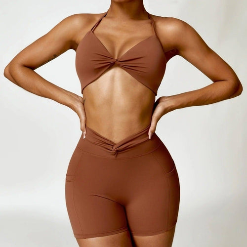 Yoga Suit Women Quick-drying Beauty Back Fitness Sports Clothes