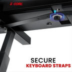 5Core Keyboard Stand Z Style Heavy Duty Sturdy Piano Riser Height