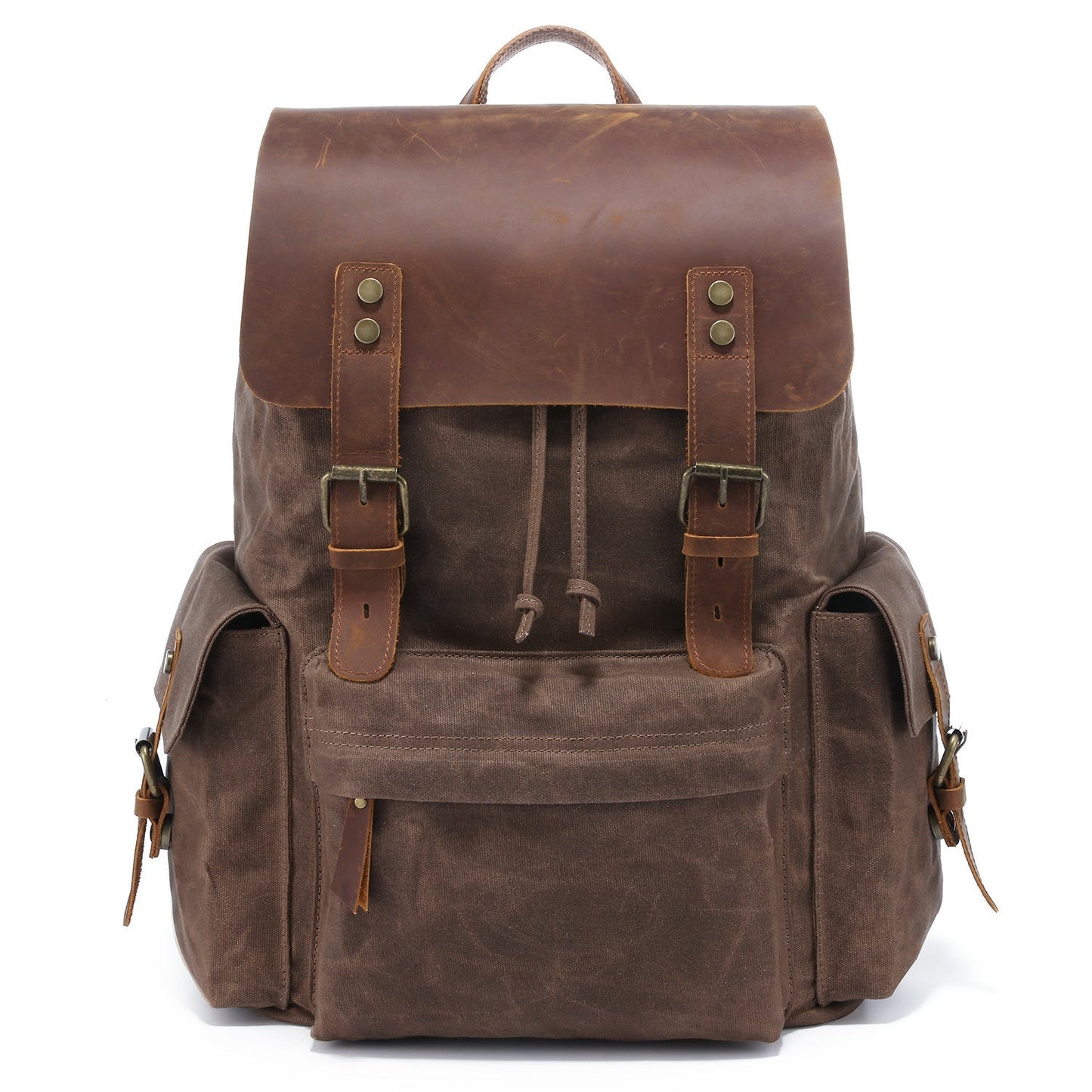 High Quality Fashion Canvas Backpack For Young Men