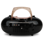 Emerson 7" Bluetooth DVD Boombox w AMFM Radio, Stereo Speakers &