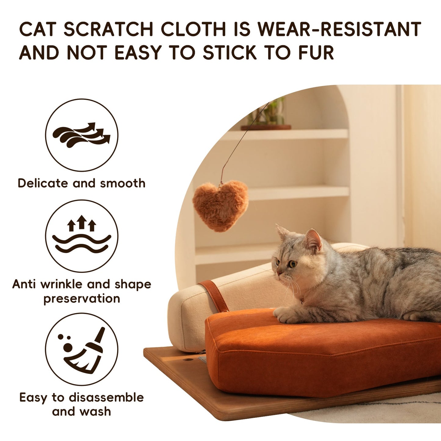 Wooden Pet Bed for Cats & Dogs – Oak Veneer Modern Furniture-Grade