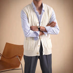 Aoyang Woolen Vest Sweater Men's Autumn And Winter