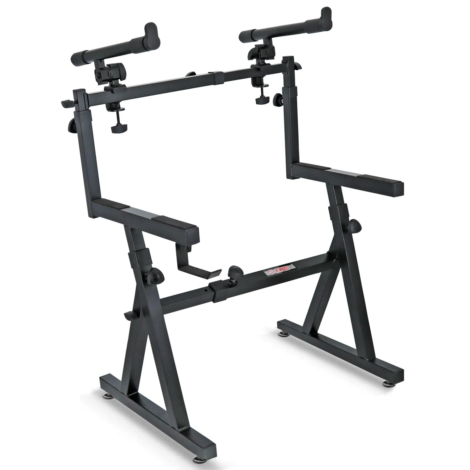 5Core 2 Tier Keyboard Stand Z Style Adjustable Heavy Duty Electric