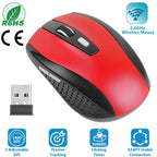 2.4G Wireless Gaming Mouse Optical Mice WIth Receiver 3 Adjustable DPI