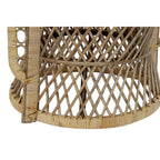 Garden sofa DKD Home Decor Brown Multicolour Natural Rattan 98 x 55 x