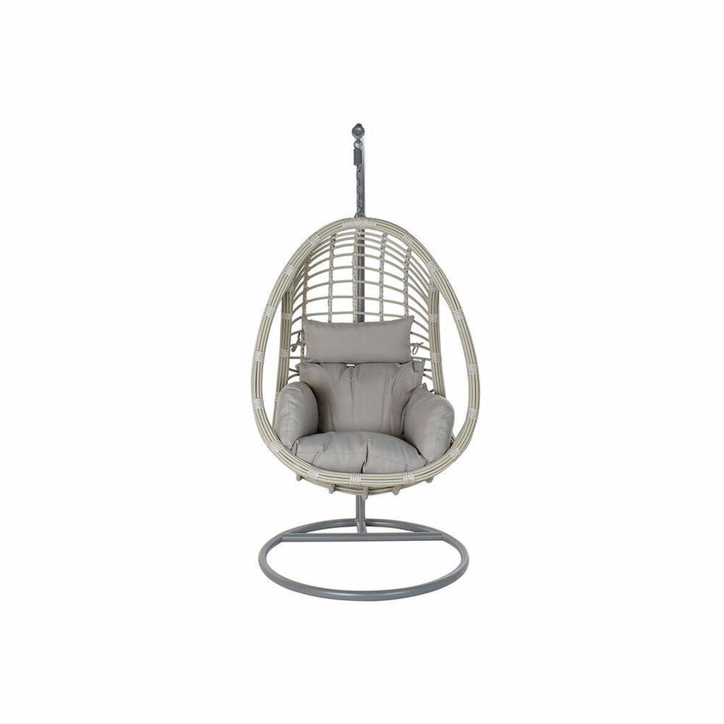 Hanging garden armchair DKD Home Decor Grey Multicolour Aluminium