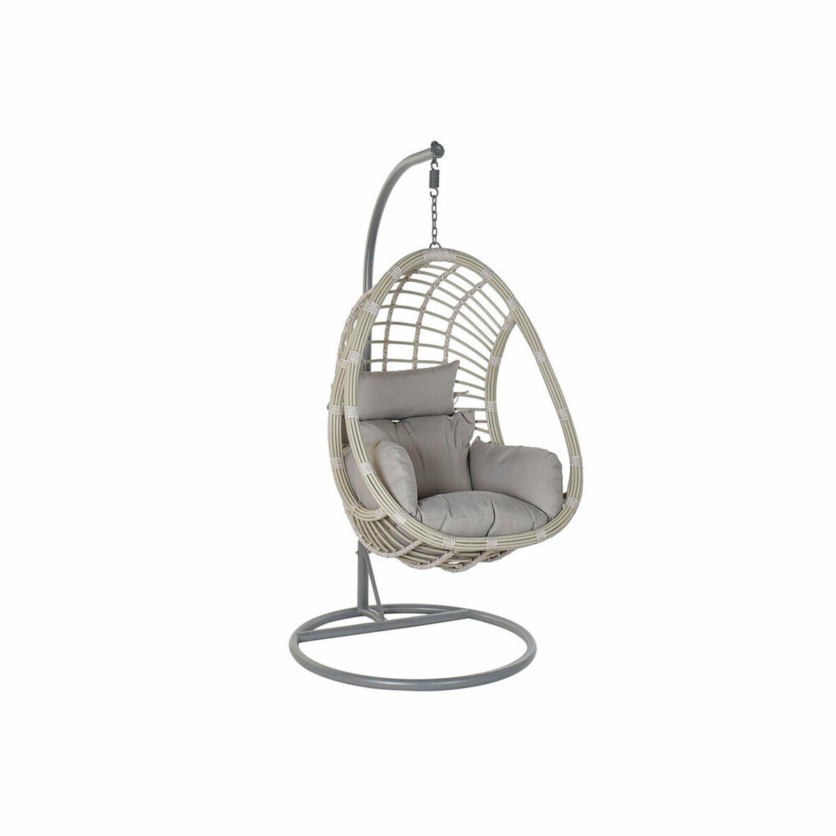 Hanging garden armchair DKD Home Decor Grey Multicolour Aluminium