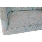 Sofa DKD Home Decor Green Polyester Birch Golden Glam (124 x 73 x 80