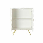Sideboard DKD Home Decor White Golden Brass Mango wood (93 x 41 x