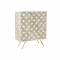 Sideboard DKD Home Decor White Golden Brass Mango wood (93 x 41 x