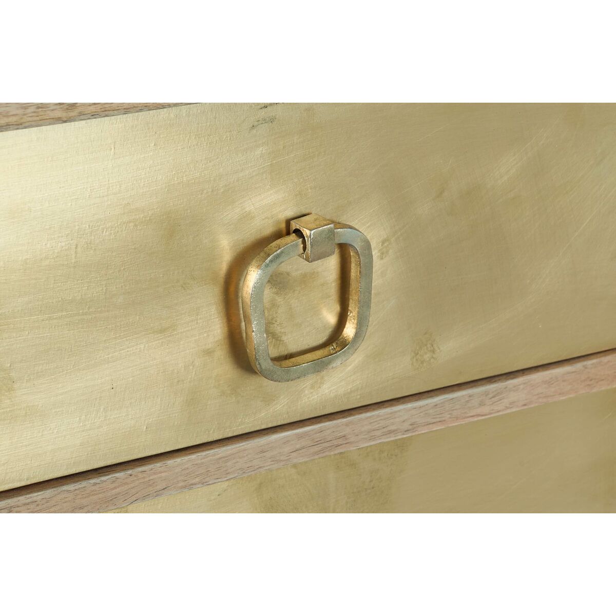 Sideboard DKD Home Decor Golden Wood Brass Mango wood 152 x 40 x 78 cm
