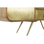Sideboard DKD Home Decor Golden Wood Brass Mango wood 152 x 40 x 78 cm