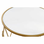 Side table DKD Home Decor Mirror Golden Metal 50 x 50 x 51 cm