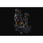 Garden fountain DKD Home Decor Bronze Resin Boys (44 cm)