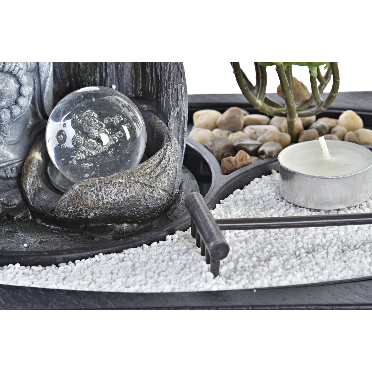 Garden fountain DKD Home Decor 29 x 21 x 22 cm Resin Oriental (2