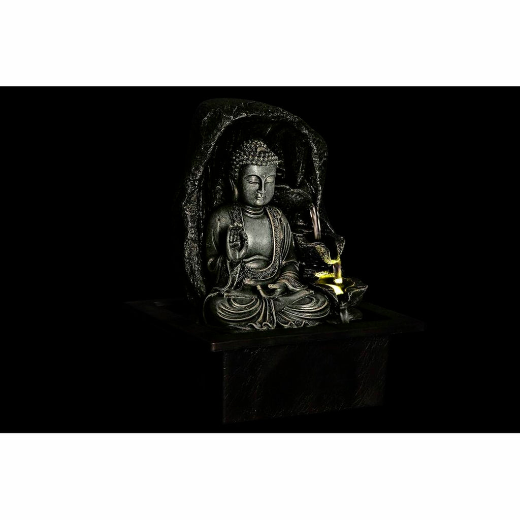 Garden fountain DKD Home Decor 21 x 17,5 x 25 cm Buddha Resin Oriental