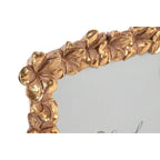 Photo frame DKD Home Decor 18 x 2,6 x 22,7 cm Golden Resin Flowers