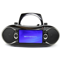 Emerson 7" Bluetooth DVD Boombox w AMFM Radio, Stereo Speakers &