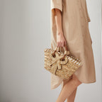 SolunaWeave™ – Walton Bowknot Basket Bag