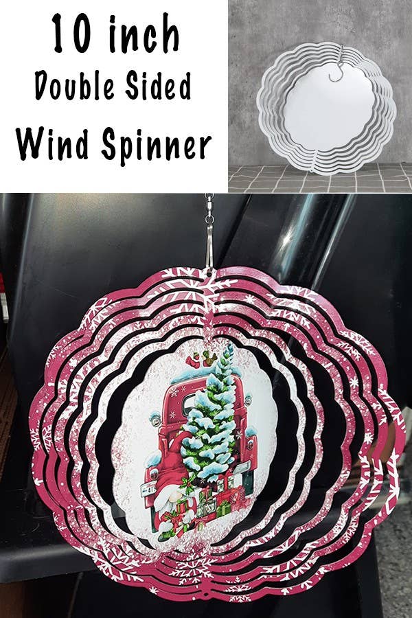 Spring Home Decor Bee Kind 3 Bees Garden Wind Spinner