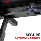 5Core Keyboard Stand Z Style Sturdy Adjustable Electric Piano Riser
