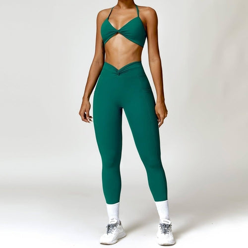 Yoga Suit Women Quick-drying Beauty Back Fitness Sports Clothes